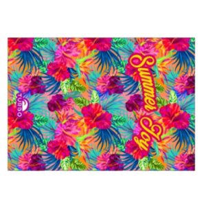 TOALLA ALGODON MICROFIBRA (145 x100) SUMMER FLOWER