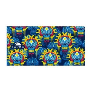 TOALLA ALGODON MICROFIBRA (145 x100) SUPERSKULL