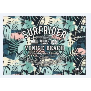 TOALLA ALGODON MICROFIBRA (145 x100) SURFRIDER