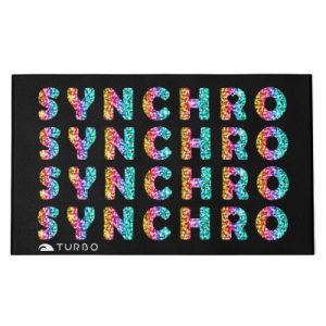 TOALLA ALGODON MICROFIBRA (145 x100) SYNCHRO GLITTER