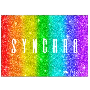 TOALLA ALGODON MICROFIBRA (145 x100) SYNCHRO GLITTER STAR