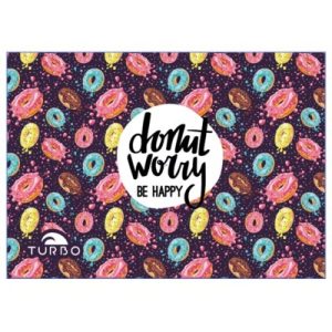 TOALLA ALGODON MICROFIBRA (145 x100) TEEN DONUT