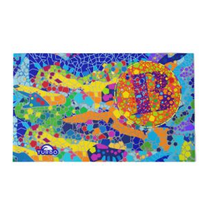 TOALLA ALGODON MICROFIBRA (145 x100) TRENCADIS