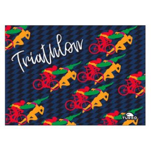 TOALLA ALGODON MICROFIBRA (145 x100) TRIATHLON RACE