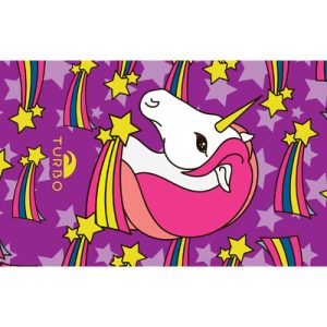TOALLA ALGODON MICROFIBRA (145 x100) UNICORNIO
