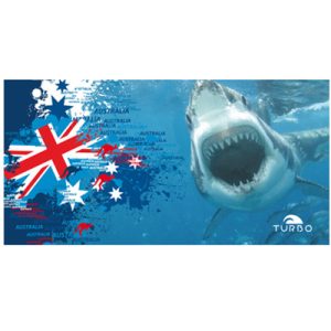 TOALLA RIZO MICROFIBRA SHARK AUSTRALIA 2015 ( 145 x100) 989950