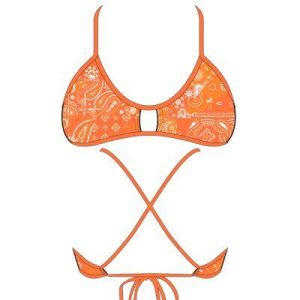 TOP BIKINI ACTIVE COOL PAISLEY