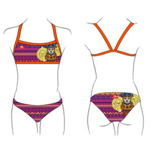 TOP BIKINI `MARE` NIÑA BOOM AZTEC