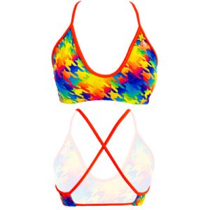 TOP BIKINI `MARE` NIÑA CHEVI RAINBOW