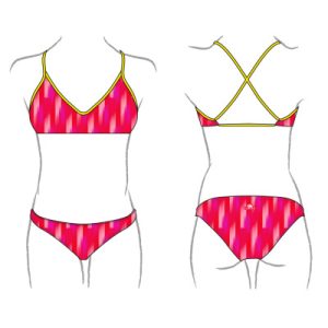 TOP BIKINI `MARE` NIÑA GEO ZIG