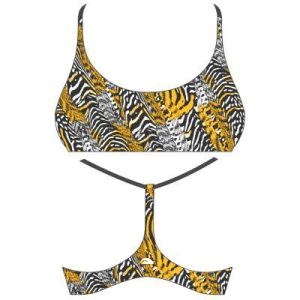 TOP BIKINI POOL ANIMAL PRINT VIBES