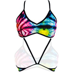 TOP FUNKY TIE DYE RAINBOW